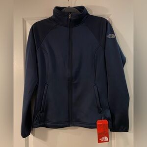 The North Face Long Sleeve Full Zip insulated Jacket / Fleece Blue - Sz S - NWT
